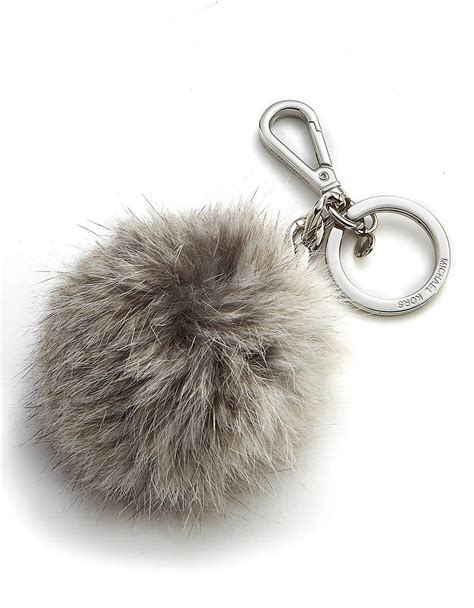 Amazon.com: Michael Kors Pom Pom Keychain